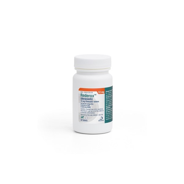 Rederox (deracoxib) Chewable Tablets 12mg 30ct