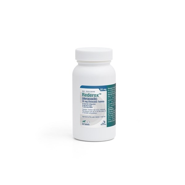 Rederox (deracoxib) Chewable Tablets 25mg 90ct