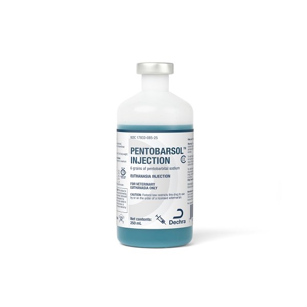 Pentobarsol 6gr (pentobarbital) Injection 250ml C2N