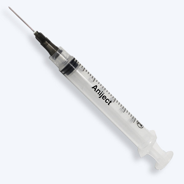 Aniject 3cc Syringe with 22g x 1  Luer Lock Econo  100/bx