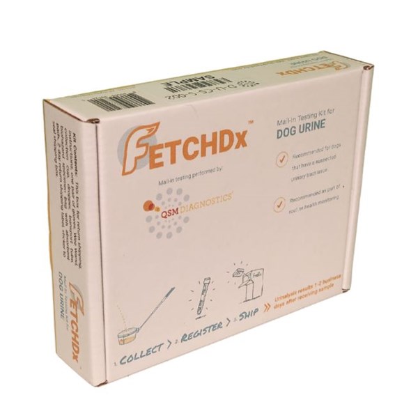 FetchDx Dog Urinalysis Test Kit with Reflex Culture &amp; Sensitivity (Sponge)  5pk