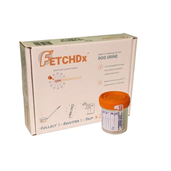 FetchDx Dog Urinalysis Test Kit with Cup  5pk