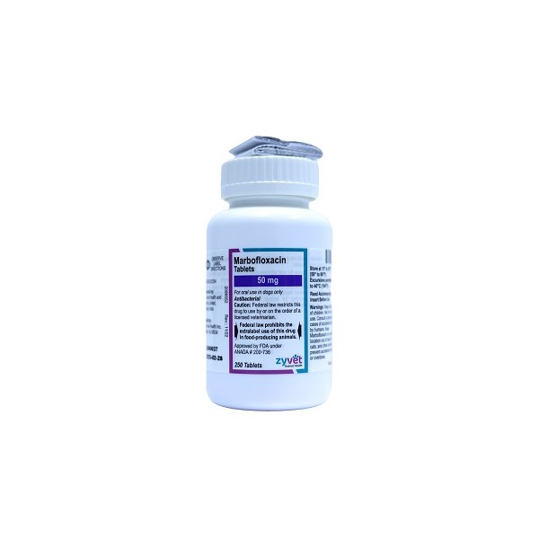 Marbofloxacin Tabs 50mg 250ct
