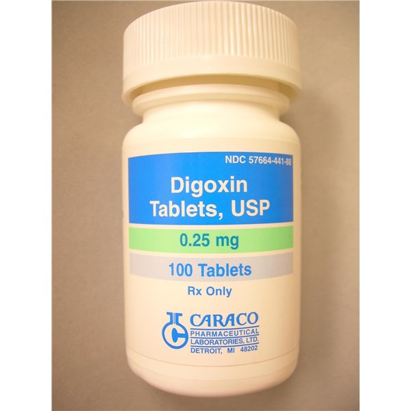Digoxin Tablets 0.25mg 250Mcg 100ct