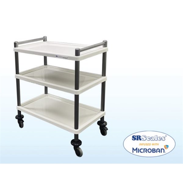 SR Scale Aluminum / Composite Utility Cart  with 3 shelves