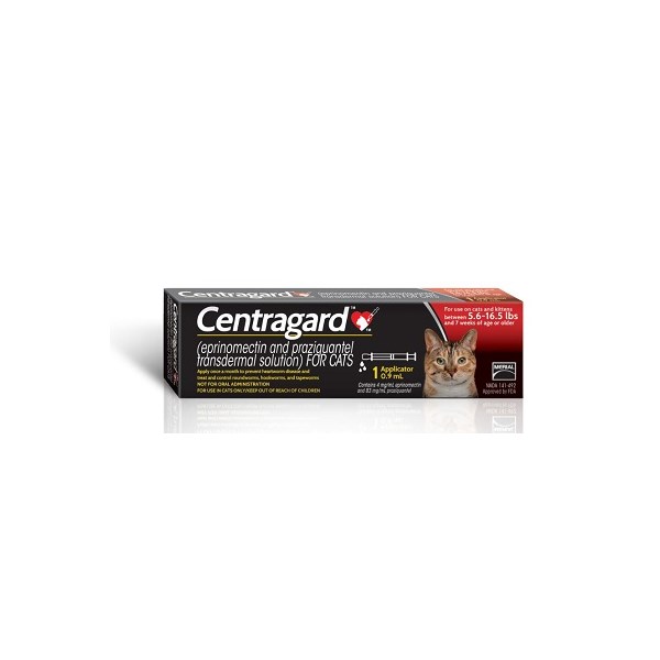 Centragard Cat Large Red 1 dose Pack 10 Per Carton
