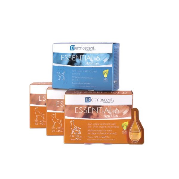 Dermoscent Essential 6 Spot-On Skin Care Cat 4Pk