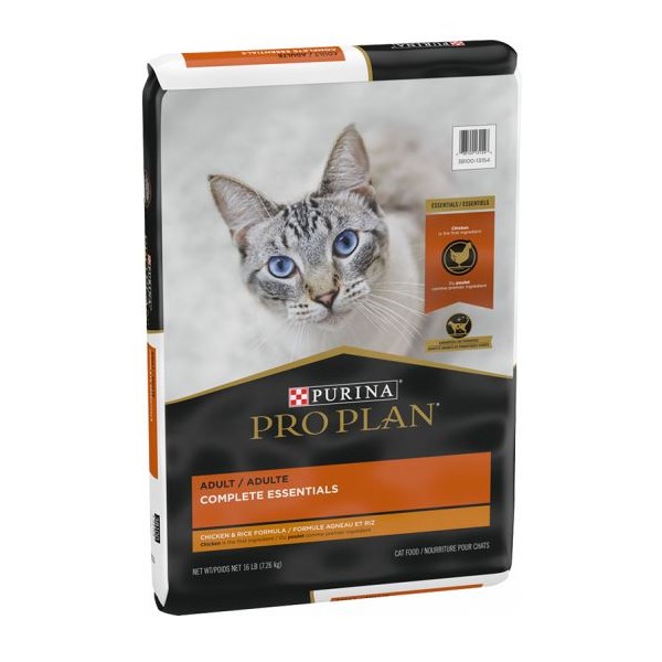 Purina Pro Plan Adult Cat Chicken And Rice 16lb