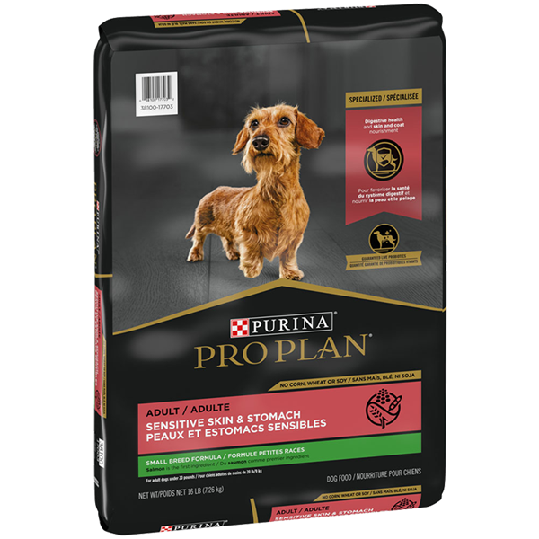 Purina Pro Plan Dog 16lb FOCUS Sensitive Skin &amp; Stomach Small Breed
