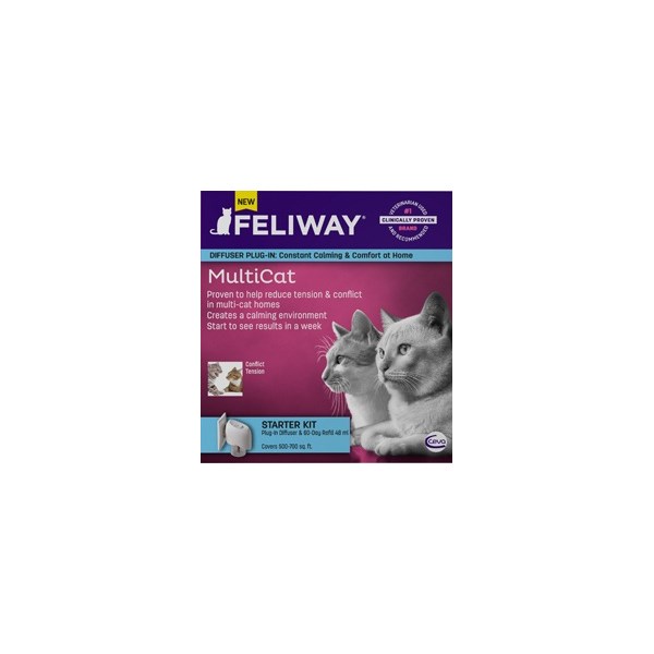 Feliway Multi Cat Starter Kit 48ml
