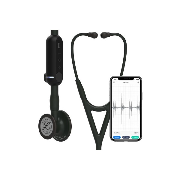 Stethoscope Littmann CORE Digital Black 27&quot; Analog/Digital