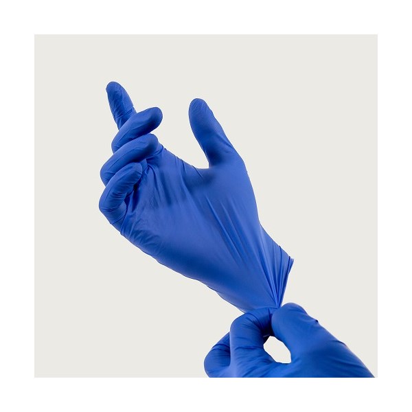 Exam Gloves Medium Bettergloves Nitrile Blue 100/bx (Biodegradable)