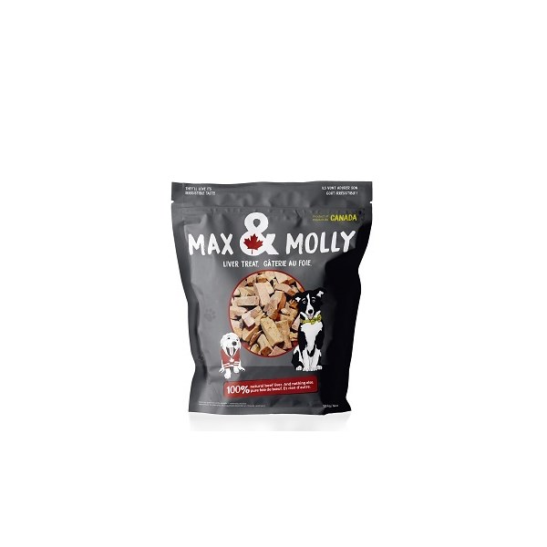 Max and Molly Freeze Dried Liver Treats 63oz (1.8kg)