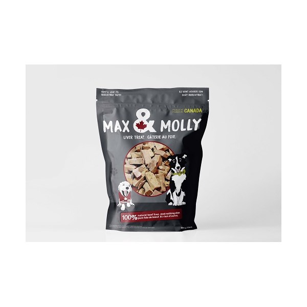 Max and Molly Freeze Dried Liver Treats 18oz (500g)