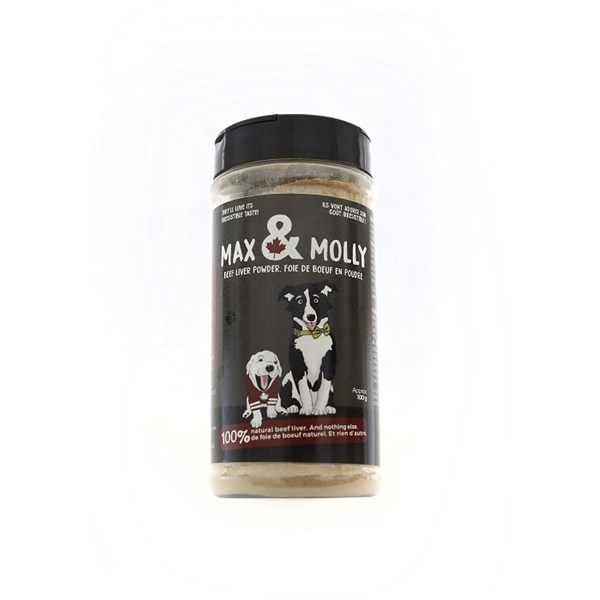 Max and Molly Freeze Dried Liver Powder 3.5oz (100g)