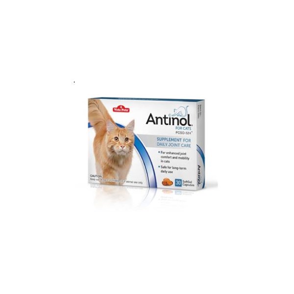Antinol for Cats Joint Care Softgel 30ct 5/pk