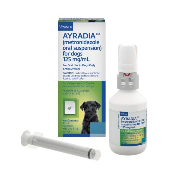 Ayradia 125mg/ml  30ml  (metronidazole oral suspension)