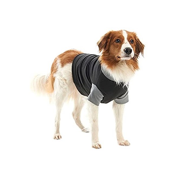 Buster Classic Body Suit Dog XX Large 74cm Black / Grey