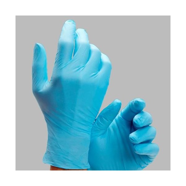 Exam Gloves Nitrile Miracle Powder Free Small (Blue)