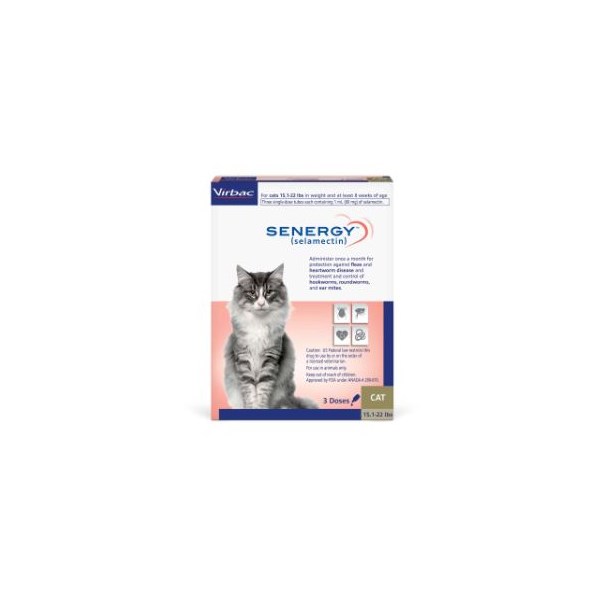Senergy Cat 15.1-22lbs 10 cards/bx 3ds Taupe 60mg