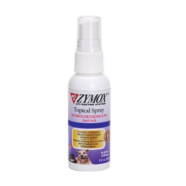 Zymox Topical Spray With Hydrocortisone 2oz