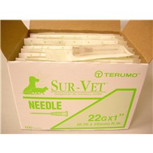 Terumo Sur-Vet Needle 22g x 1