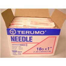 Terumo Sur-Vet Needle 18g x 1