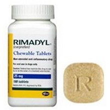 Rimadyl Chewable Tabs 25mg 180