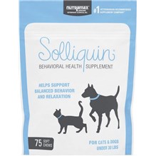 Solliquin Soft Chew Small/Medium Dog Large Cat 75ct