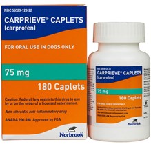 Caprieve Caplets 75mg 180ct