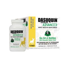 Dasuquin Advanced MSM Dog Chew Tab Small/Medium 6X64ct