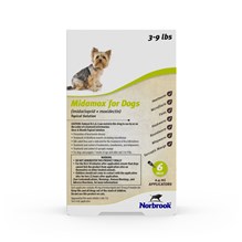 Midamox Topical X Small Dog 3-9lb 6 dose SINGLE CARD