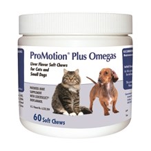Promotion Soft Chews + Omegas Cat and Small Dogs 60ct