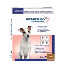 Senergy Dog 10.1-20lbs SINGLE CARD 3ds/card  60mg
