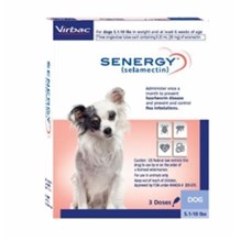 Senergy Dog 5-10lb SINGLE CARD 3ds/card  30mg