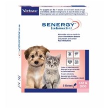 Senergy Dog 85.1-130lbs SINGLE CARD 3ds/card  360mg