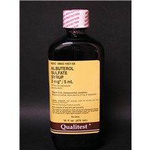 Albuterol Sulfate Syrup 2mg/5ml 480ml