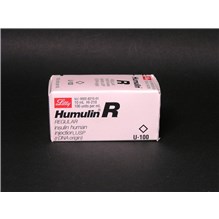 Humulin Regular Insulin U100 10ml