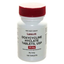 Doxycycline Tabs 20mg 100ct