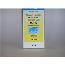 Timolol Maleate 0.5% Ophthalmic Solution 5ml