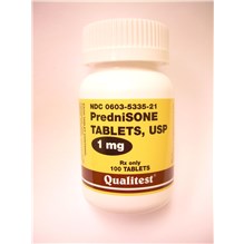 Prednisone Tabs 1mg 100ct