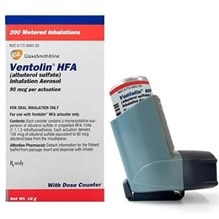 Ventolin HFA Inhaler 90mcg 18gm