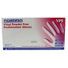 Exam Gloves Vinyl Powder Free Medium 100ct