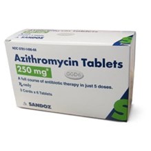 Azithromycin Tabs 250mg 18ct