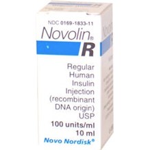Novolin Insulin R U100 10ml
