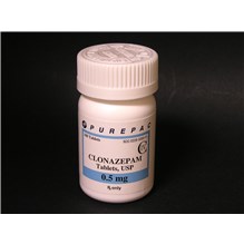 Clonazepam Tabs 0.5mg C4 100ct