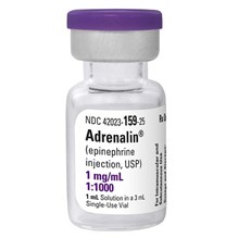 Adrenaline Injection 1mg/ml 1ml Epinepherine Non Returnable