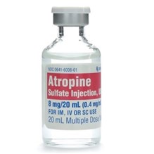 Atropine Sulfate Injection 0.4mg/ml 20ml 10pk FULL BOX ONLY