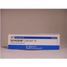 Silver Sulfadiazine Topical Cream 1% 25Gm
