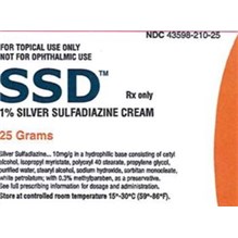 Silver Sulfadiazine Topical Cream 1% 50m